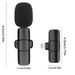 Professional Wireless Lavalier Lapel Microphone For IPhone IPad Plug & Play Lapel Clip-on Mic For YouTube Interview Live Stream Video Rec_voghion.com