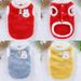 Autumn Winter Pet Cat Clothes Dog Double-Sided Fleece Thickened Warm Vest With Leash Clip Anti-Shedding For Small And_voghion.com