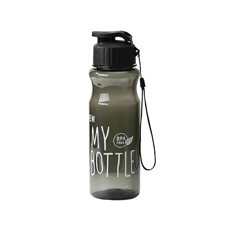 Water Bottle Food Grade Large Capacity Portable Fitness Sports Water Jug With Lanyard Outdoor Supply_voghion.com