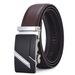 Men's Business Automatic Buckle Belt – 2-Layer Genuine Leather, Zinc Alloy Buckle, Versatile Style_voghion.com