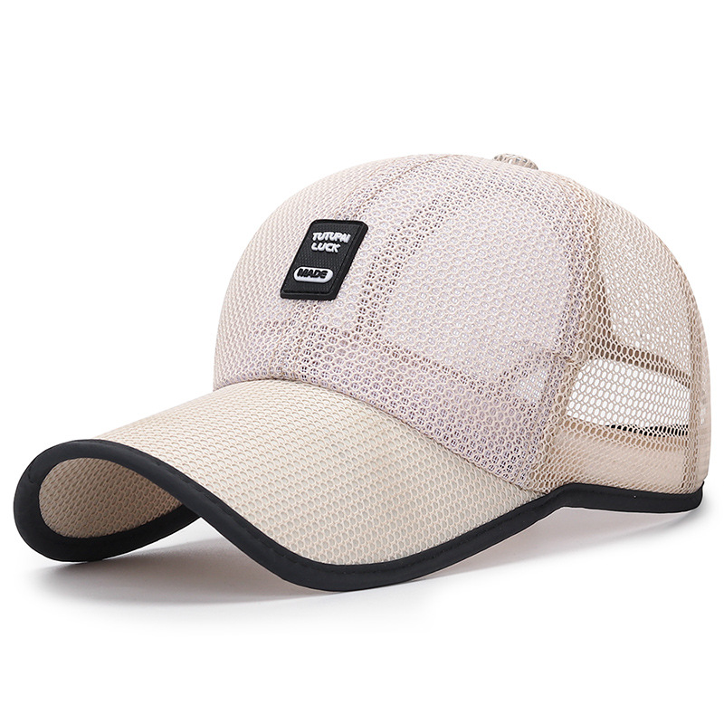 Nei Mark Fraen Männer Baseballkapp Summer Papp Mesh Fëscherhut Weiblech Männer Truckerhut Fir Fraen Männer Dropshipping_voghion.com