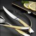 【New European Style】High-end Food-grade Stainless Steel Western And Fork Set Thickened Steak Knife For Commercial Use_voghion.com