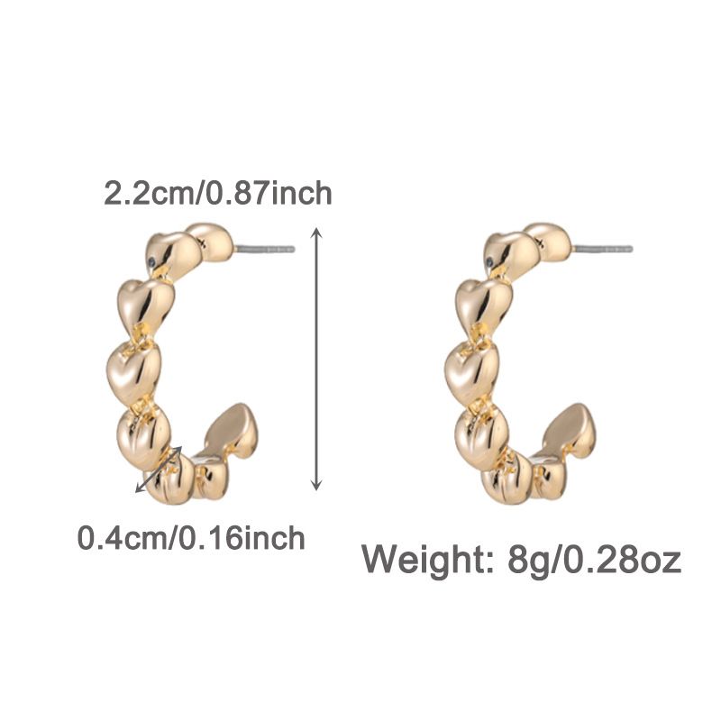 Damen Bijouset Moud Séisswaasserperlen léif Peach Halskette Ouerréng Kostüm_voghion.com
