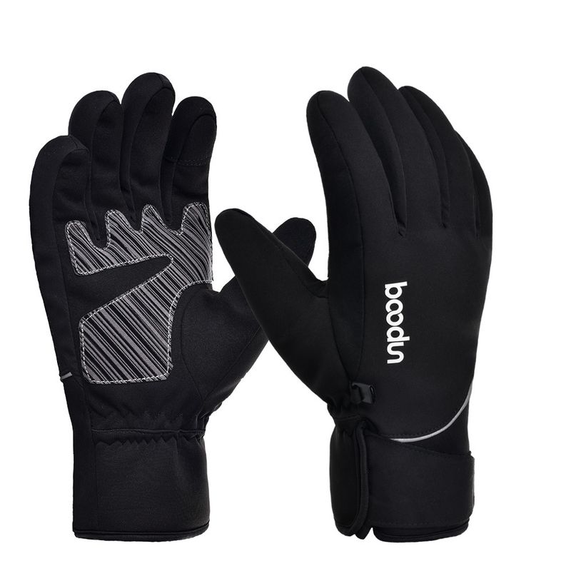 Boton New Outdoor Ski Thinsulate Mountaineering Winter Warm Electric Bike Gloves_voghion.com