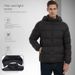 Men's Detachable Hood Puffer Jacket – Lightweight Winter Coat With Quilted Design & Zip Pockets (100% Nylon, M-XXXL)_voghion.com