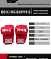 Neue MMA-Halbfinger-Kampfhandschuhe, Box-Halbfinger-Kampfhandschuhe, Muay-Thai-Halbfinger-Handschuhe_voghion.com