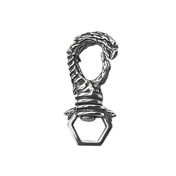 Viking roestvrijstalen gepersonaliseerde auto sleutelhanger retro creatieve adelaar casting sleutelhanger mannelijke taille hanger_voghion.com