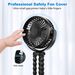 Portable Mini Handheld Stroller Cooling Fan Clip On Desk 3Mode USB Rechargeable_voghion.com