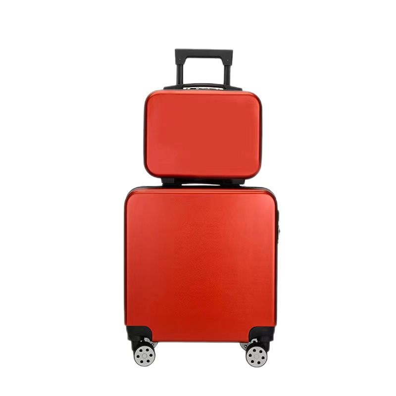Set Gepäck Tragbarer Aufbewahrungs-Make-up-Koffer Mini kleiner lässiger Make-up-Koffer Gepäck Reise Business_voghion.com