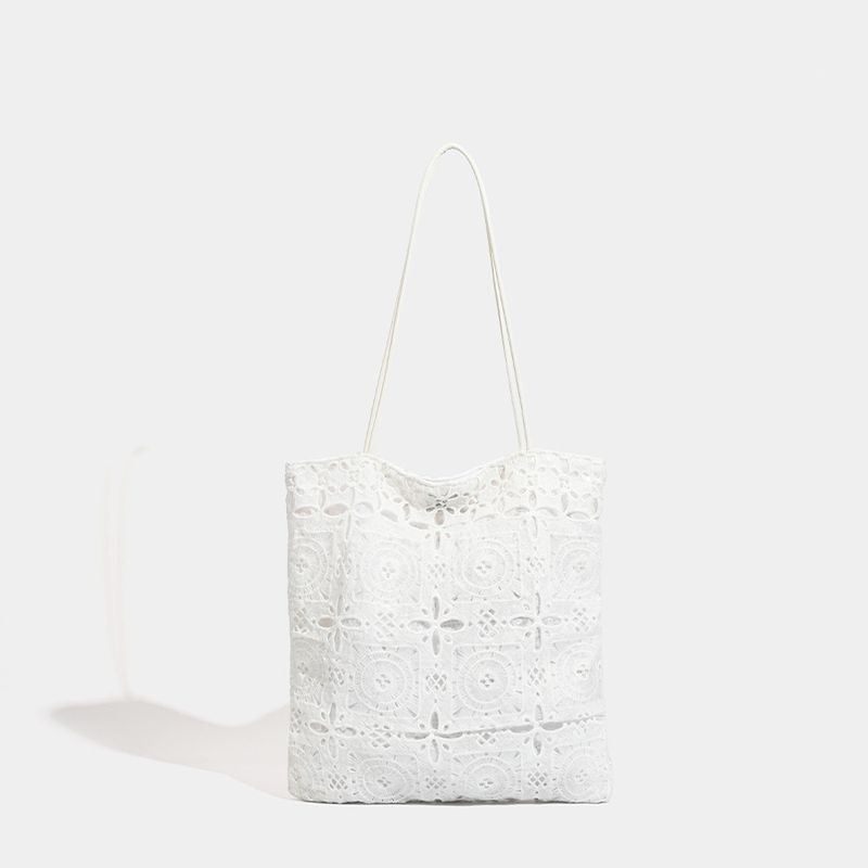 Nieuwe onderarmtas Niche High-end tweezijdige fluwelen grote capaciteit Luie stijl schoudertas Fairy Bag_voghion.com