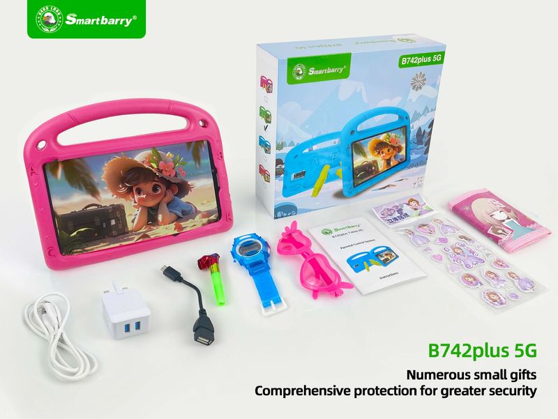 Nouvelle tablette pour enfants et étudiants B742 Plusc 7 pouces Android Learning Card Simwifi_voghion.com
