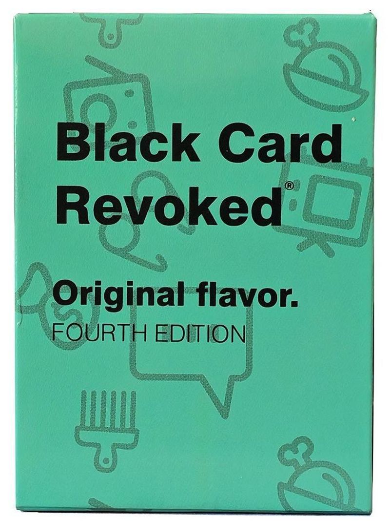 black Card Revoked Party And Leisure Board Games, Card Games, Interactive Toys_voghion.com
