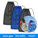 Multi-Functional Laundry & Dive Float Bag - For Beach/Swimming/Snorkeling Gear, Storage For Fins & Toy Balls_voghion.com