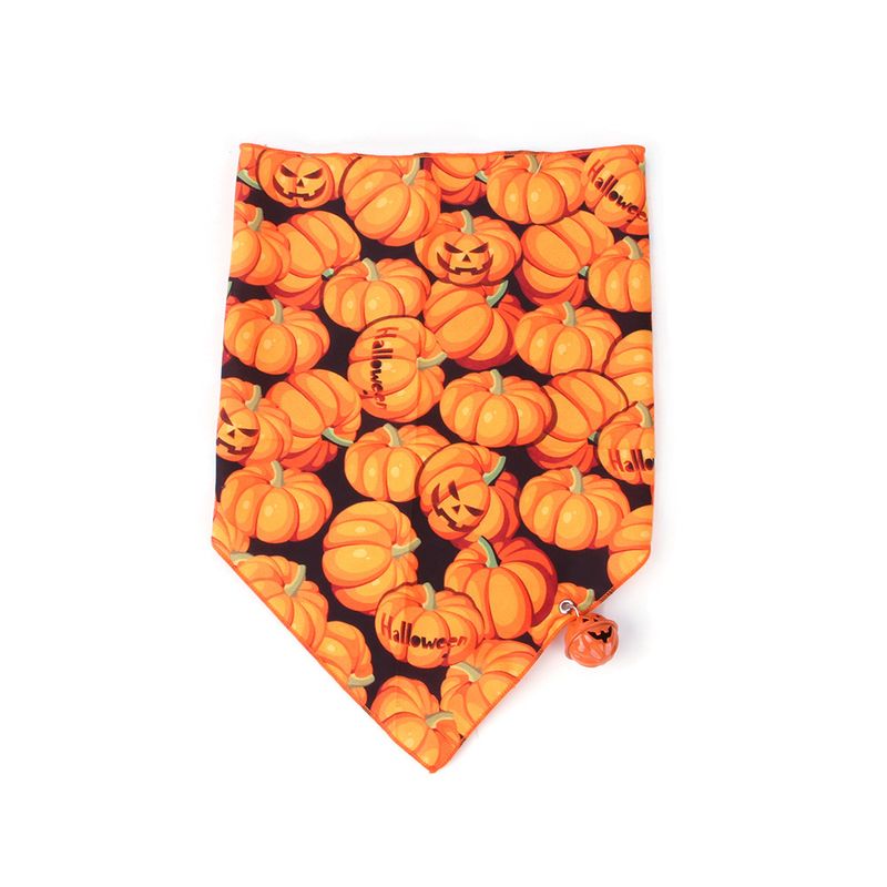 Dog Halloween triangle Pet cat Spit towel Pet dog bib Halloween scarf_voghion.com