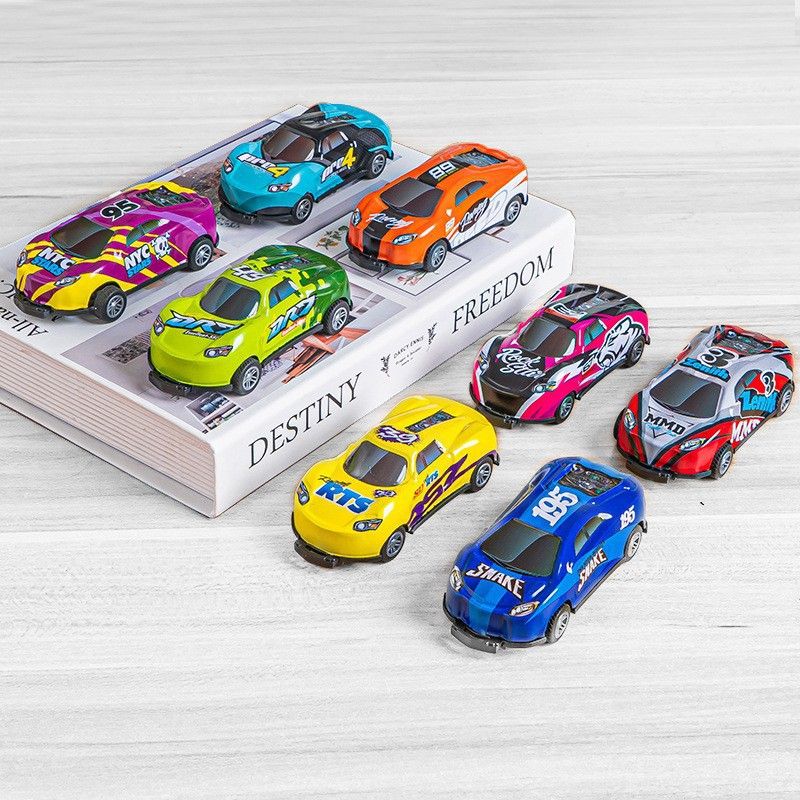 Boys Like Gifts Car Simulation Racing Pull Back Drift Car Inertia Driving Children's Toy Car Model_voghion.com