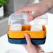 4Pcs Household Double-layer Drain Soap Box Soap Dishes Sponge Holder Toilet Shower Tray Draining Rack Bathroom Toilet Storage Case_voghion.com