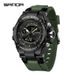 Digital Analog Dual Display Sport Watch With LED Backlight, Waterproof, Stopwatch, Alarm, Countdown For Outdoor, Business, Casual Business Watch_voghion.com