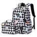 Women's Bags Fresh And Sweet Backpack Large Capacity Student Schoolbag Plaid Backpack Printed Fashion Women Bag Wholesale_voghion.com