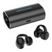 Portable Headset with Microphone Clip On Ear Headphones with Charging Case Open Ear Wireless Earbuds_voghion.com