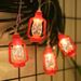 Vintage LED Lantern String Lights – 10/20 Battery-Powered Or Solar Fairy Lights, Warm White, IP43 Waterproof, PVC Shell_voghion.com