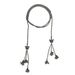 Schmetterlingskette aus 925er Silber – Wandelbarer Taillen- und Halsschmuck mit Quasten, Boho-Chic-Layering-Accessoire_voghion.com