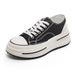 Women’s Shoes Thick Soled Canvas Shoes Women's Shoes Spring And Summer New Board Shoes Ins Versatile Trend Korean Version Of Casual White Shoes Single_voghion.com