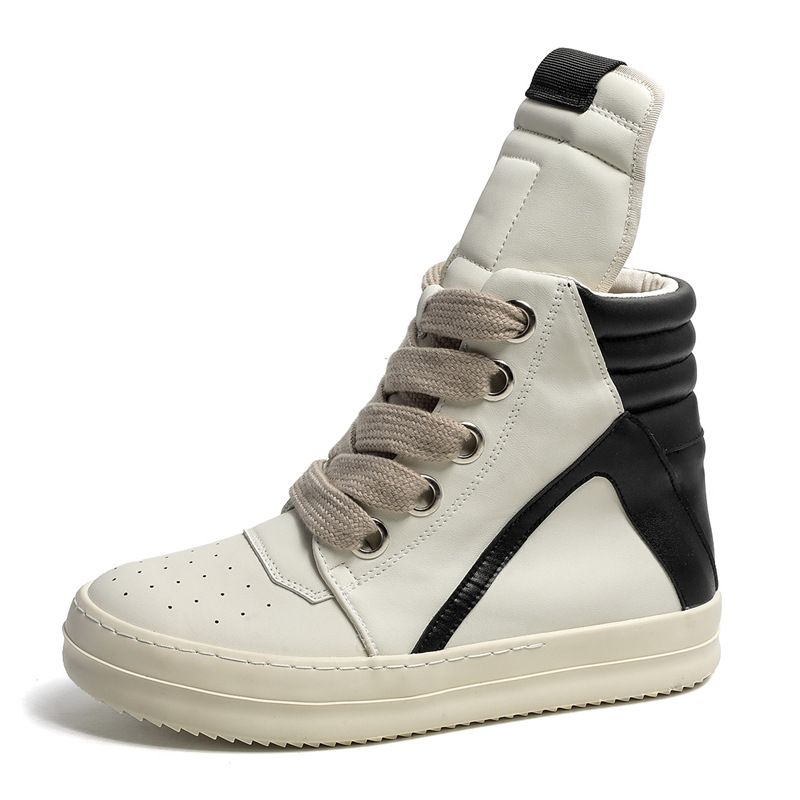 Men's Are Trendy In Autumn Winter. High Street Short Boots With Thick Soles And High Height Board Shoes For Men_voghion.com