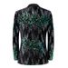 Herrenbekleidung Herrenanzugjacke mit Pailletten im britischen Stil für Host-Laufsteg-Kleidung, Tanz, Sänger, Bar, Performance-Kleidung_voghion.com