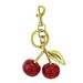 New Cherry Keychain For Women's Bags, High-Value Hanging Decoration With Glitter Crystal Fruit Pendant_voghion.com