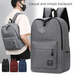 Simple Business New Large Capacity Student School Bag Outdoor Casual Backpack Black One Size_voghion.com
