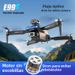 Drone quadricoptère aérien à double caméra 4K E99S/E88S avec détection d'obstacles et positionnement par flux optique, télécommandé._voghion.com