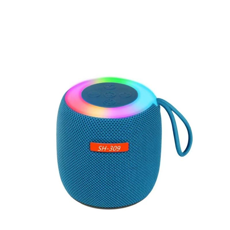 New Sh-309 Colorful Fabric Wireless Bluetooth Outdoor Portable Card Insertion Gift Mini Speaker_voghion.com