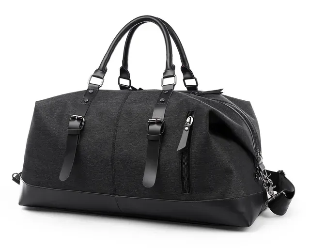 Canvas Travel Bags For Men Carry On Lage Large Capacity Duffel Bag Traveling Tote Multifunctional Handbag_voghion.com
