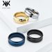 Simple mirror 8mm tungsten steel ring for men light luxury cold high end tungsten gold non fading jewelry Tungsten_voghion.com