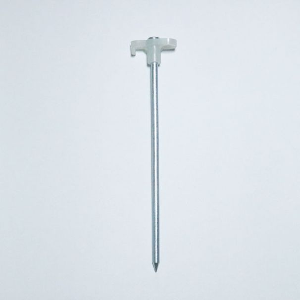 Gölgelik floresan zemin çivileri, açık hava kamp galvanizli zemin çivileri, yüksek mukavemetli rüzgar ipi plaj çadırı zemin çivileri, 23 cm demir zemin çivileri_voghion.com