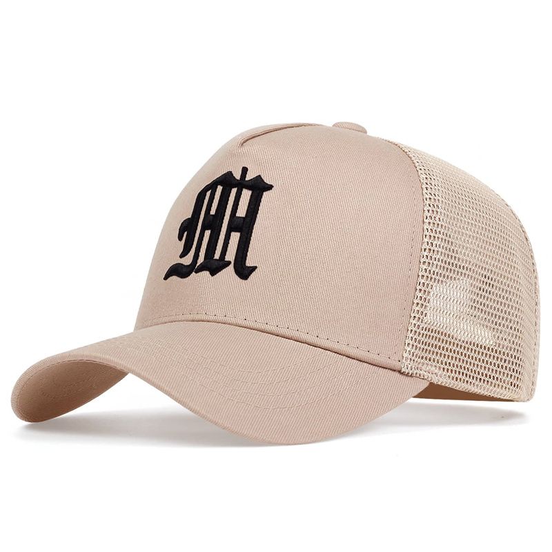 Neue Mode Brief Baseball Kappe Frauen Männer Atmungs Hip Hop Hüte Sommer Casual Mesh Unisex baumwolle Snapback Caps gorras_voghion.com