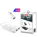 Müzik Festivali 2.4A 4USB kablolu hızlı şarj bir römork dört portlu şarj cihazı, ön ve arka koltuk araç şarj cihazı_voghion.com