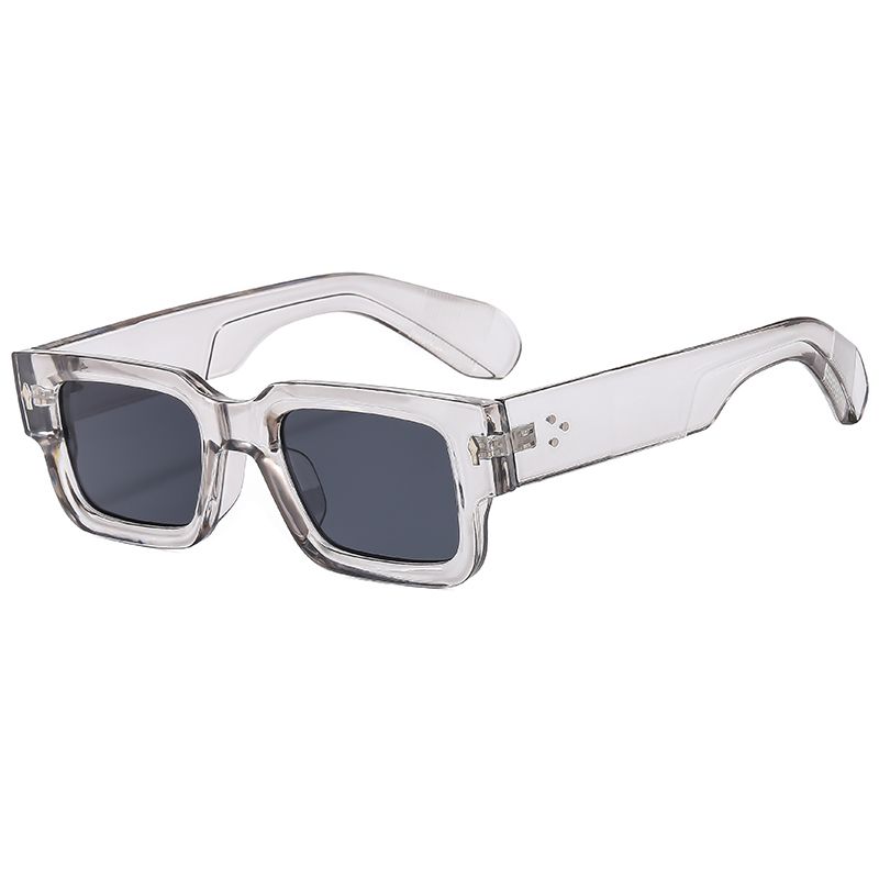 HOT SALE New Men's Personality Minimalist Style Sunglasses Fashion Cool Retro Rectangle Glasses Oculos De Sol Femino_voghion.com