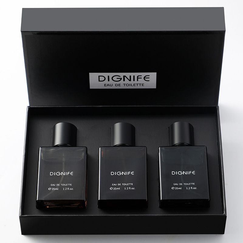 Elegant Knight Men's Perfume Three Piece Gift Box (blue+earth+wild) Lasting Fragrance_voghion.com