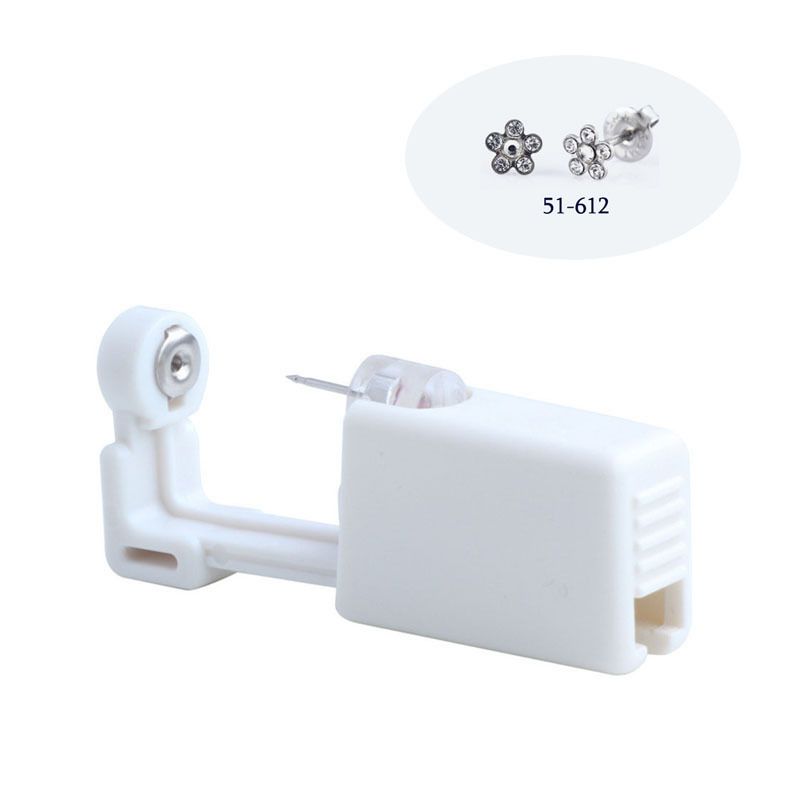 Dispositivo per piercing all'orecchio di seconda generazione, unisex, alla moda, monouso, per bambini, con pistola sparachiodi._voghion.com