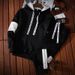 Men's Clothing New Spring And Autumn Casual Suit Men's Hooded Pullover Sweatshirt Student Class Uniform Complete Set Of Sweatpants_voghion.com