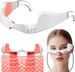 Under Eye Red Light Therapy Device, 650nm Red Light Therapy Eye Massager For Relieve Eye Bags, Eye Fatigue, Dark Circles, With Glasses Strap_voghion.com