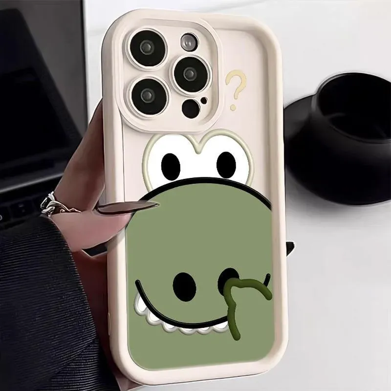 Funda de teléfono con diseño de cocodrilo para Samsung S24, S23, S22 Plus, Ultra, S21, S20 FE, A10, A11, A03, A04, A30, A20, TPU suave y a prueba de golpes_voghion.com