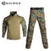 Hanye Camouflage G2 Training Herren Langarm Combat Frog Pants Taktischer Frogman-Anzug_voghion.com