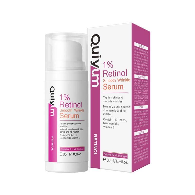 Suero Resurfacing con Retinol al 1% QUIYUM, 30 ml - Hidratante, humectante y reparador_voghion.com