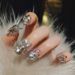 Shining Finished Enhancement 24 Pieces False Wearing Nails Bridal Nail Patch U37_voghion.com