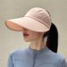 New Summer Women's Large-brimmed Protection Foldable Ice-silk Fashion Versatile Sun Hat_voghion.com