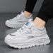 2024 Herbst neue Herrenschuhe mit dicken Sohlen, rutschfeste Mesh-Freizeitschuhe für Studenten, Live-Sport, atmungsaktive Herrenschuhe_voghion.com