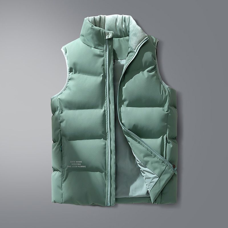 Autumn and winter new thin down vest jacket for young couples Korean style trendy and handsome waistcoat vest manufacturer wholesale_voghion.com