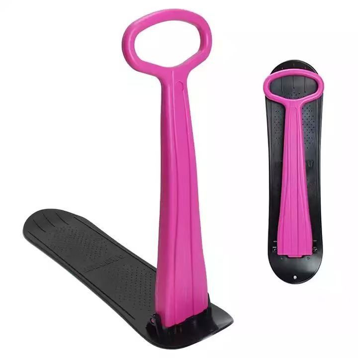 Adult Children Thickened Wear-Resistant Snowboard Folding Portable Ski Sheet Outdoor Sled Car_voghion.com